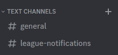Discord Channel List